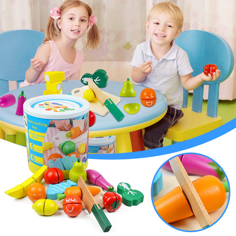 Wooden Play Food Toy（13pcs）
