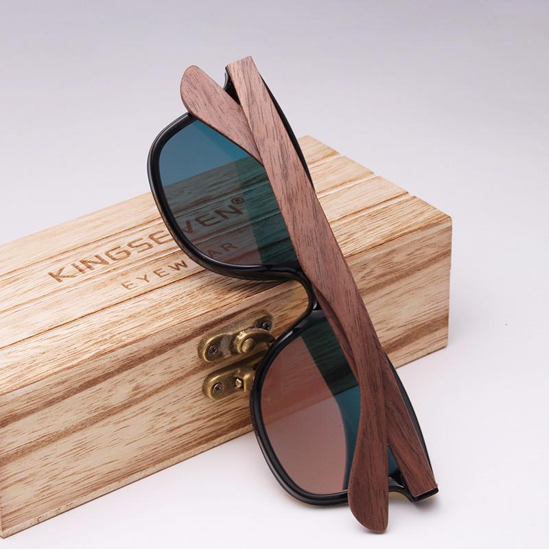 Natural Wooden Sunglasses