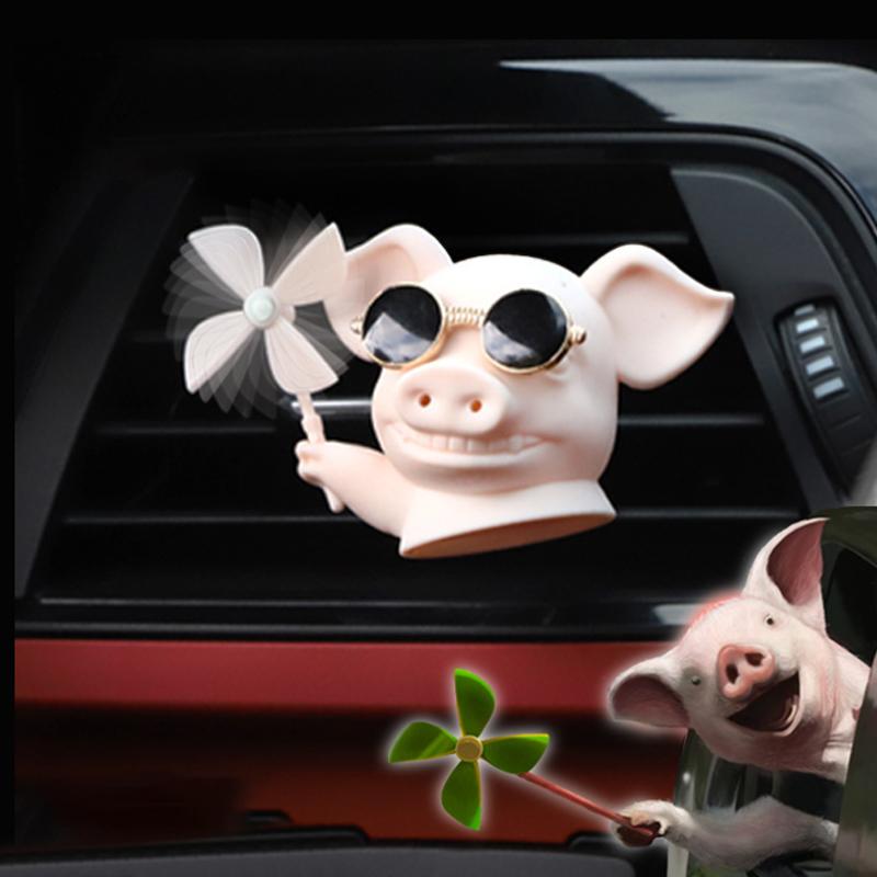 Car Decoration Cute Piggy