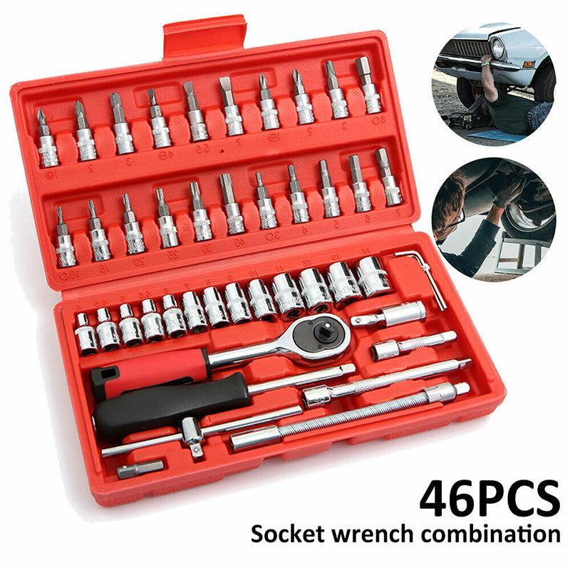 46 in 1 Car Repair Tool Kit