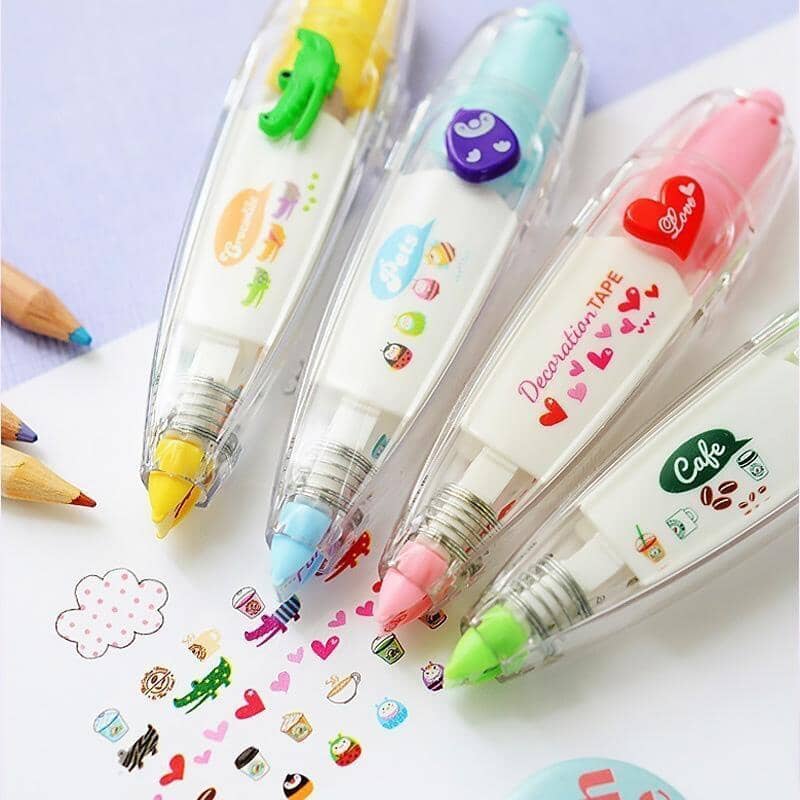 Cute Tape Pens