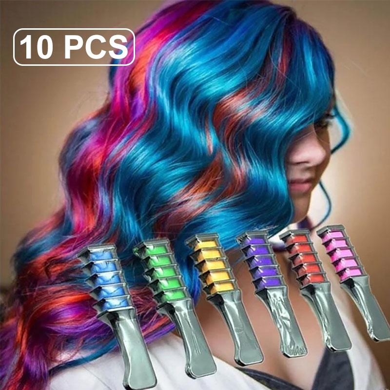 Temporary Hair Dye Comb (10 PCs)