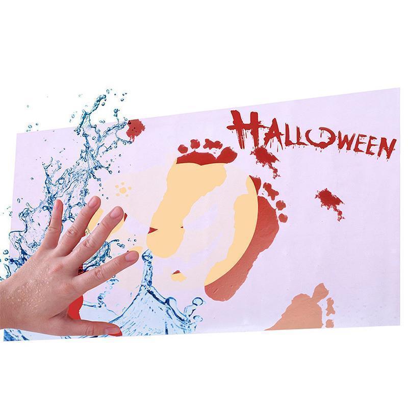 Bloody Color Changing Horrible Bath Floor Mat