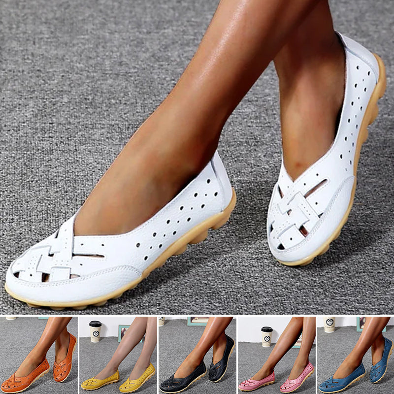 Comfortable and Flexible Leather Shoes for Women