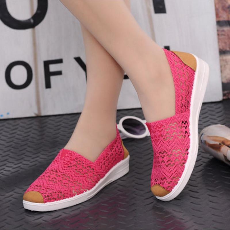 Slip-On Mesh Shoes for Ladies