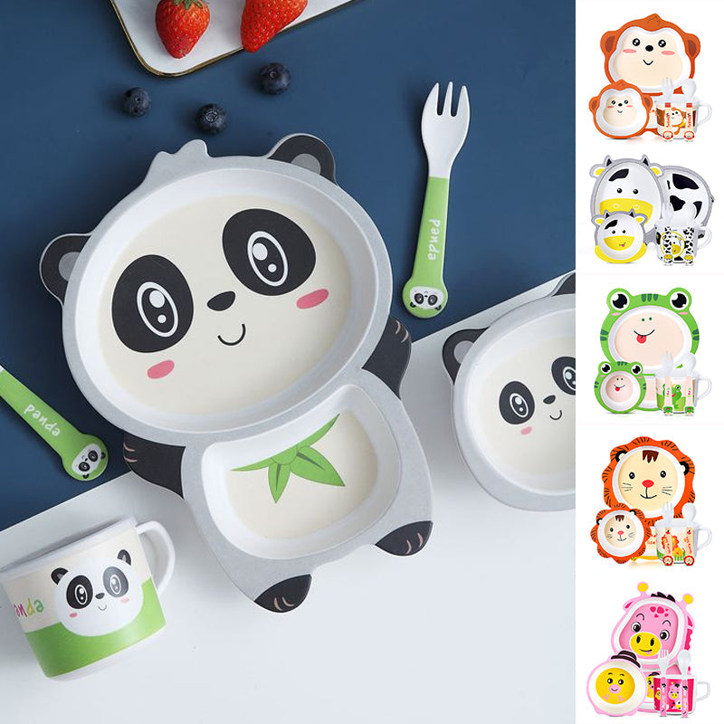 Bamboo Fiber Children's Tableware