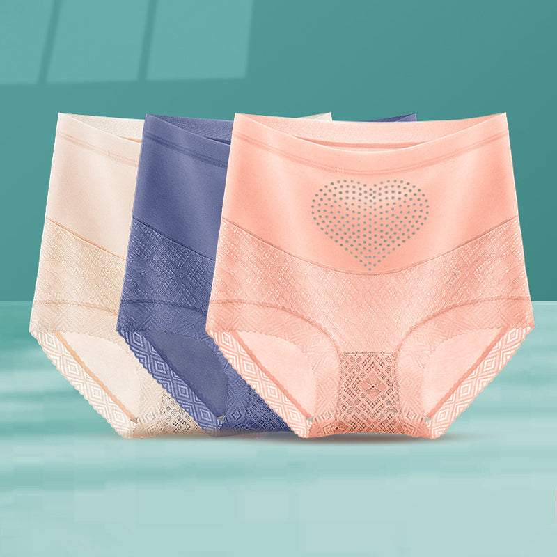 Women's High Waist Cool Feel Brief Underwear