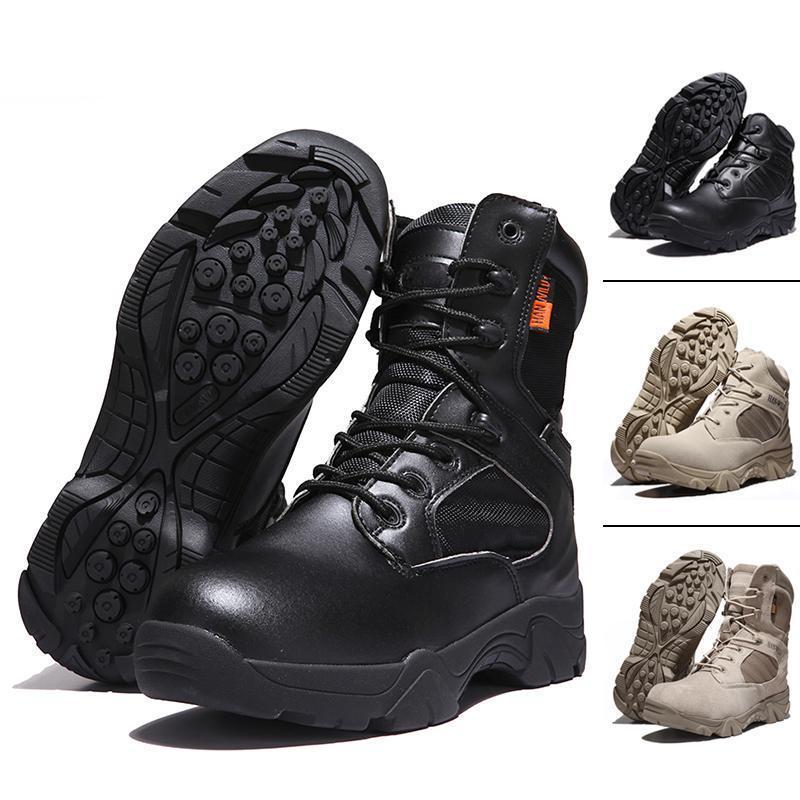 Army Male Desert Outdoor Hiking Boots Landing Tactical Military Shoes