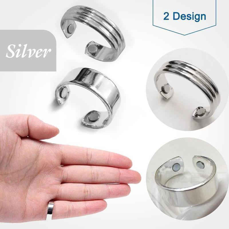 Anti-snoring magnet ring