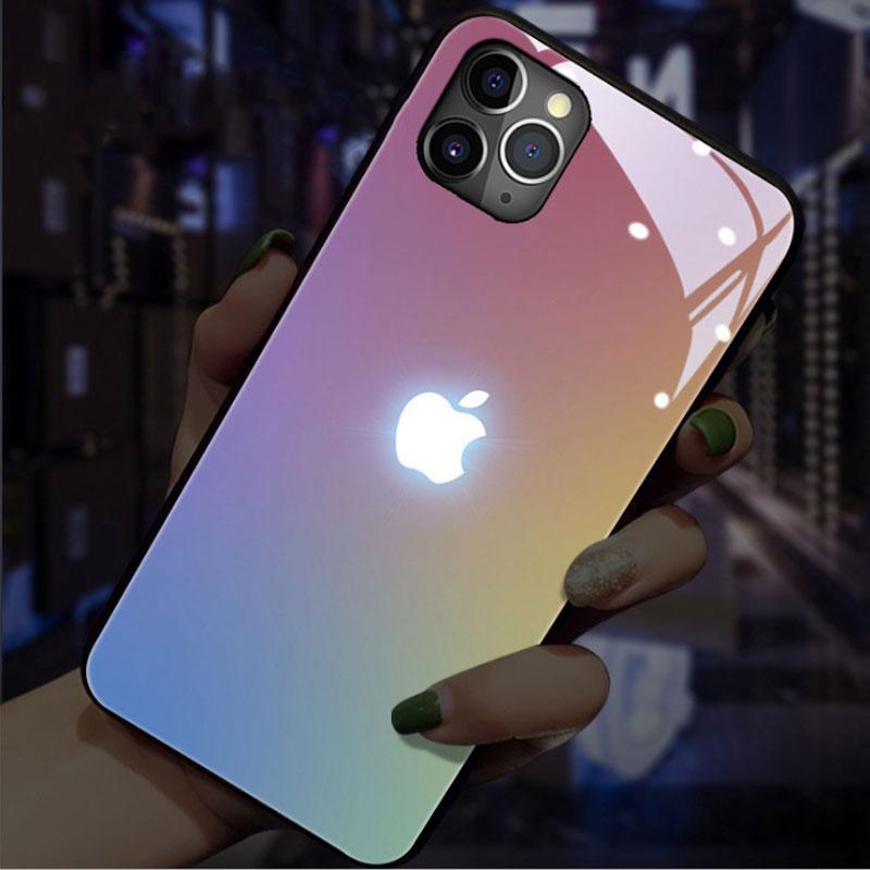 Glowing LED Call Flash Glass Case