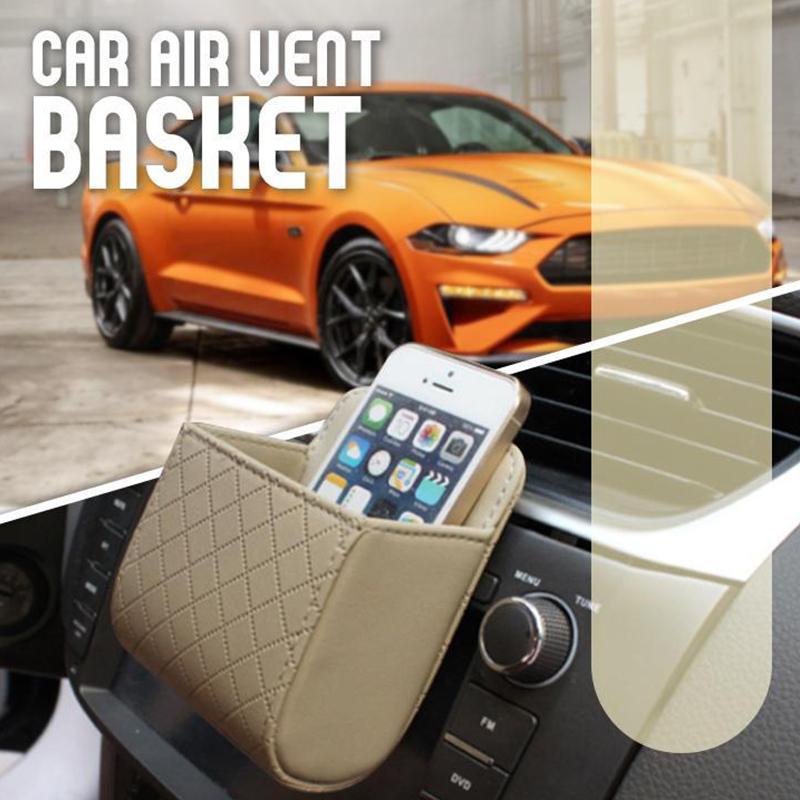 Car Air Outlet Storage Basket