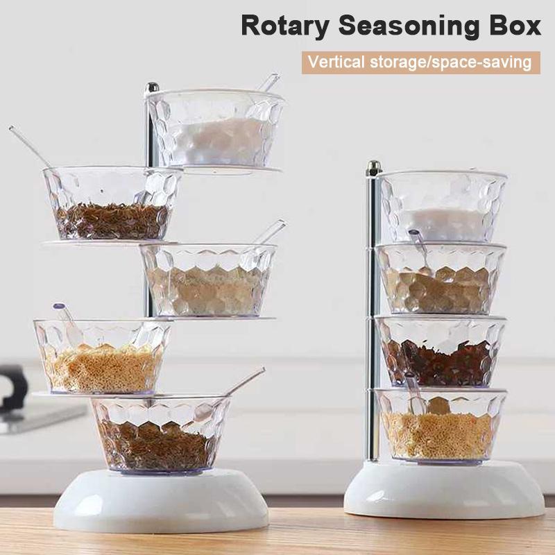 Vertical Rotary Seasoning Box