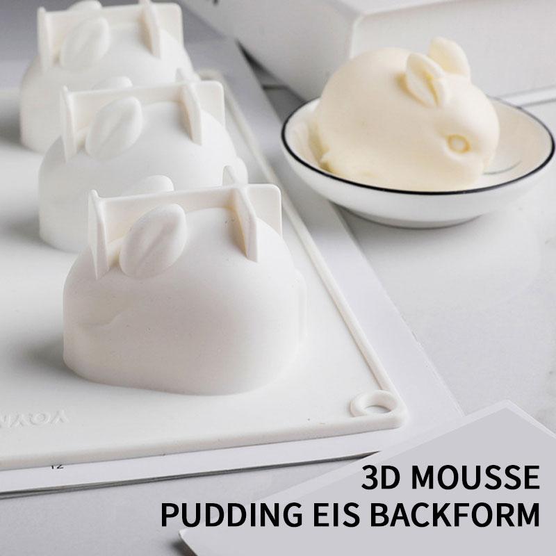 3D Mousse Pudding Ice Cream Mold