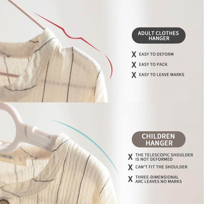 Retractable Hanger for children (10 PCs)