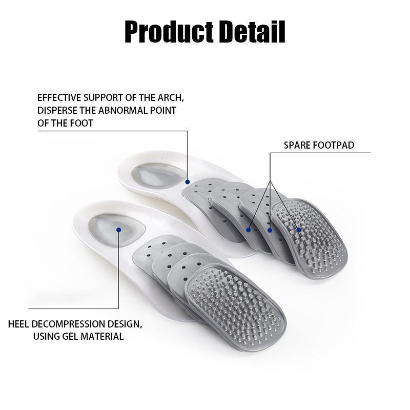 Foot Orthotics Plantar Fasciitis Arch Support Insoles