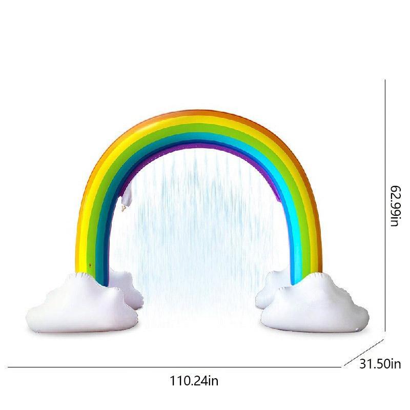 Inflatable Water Spray Rainbow Arch