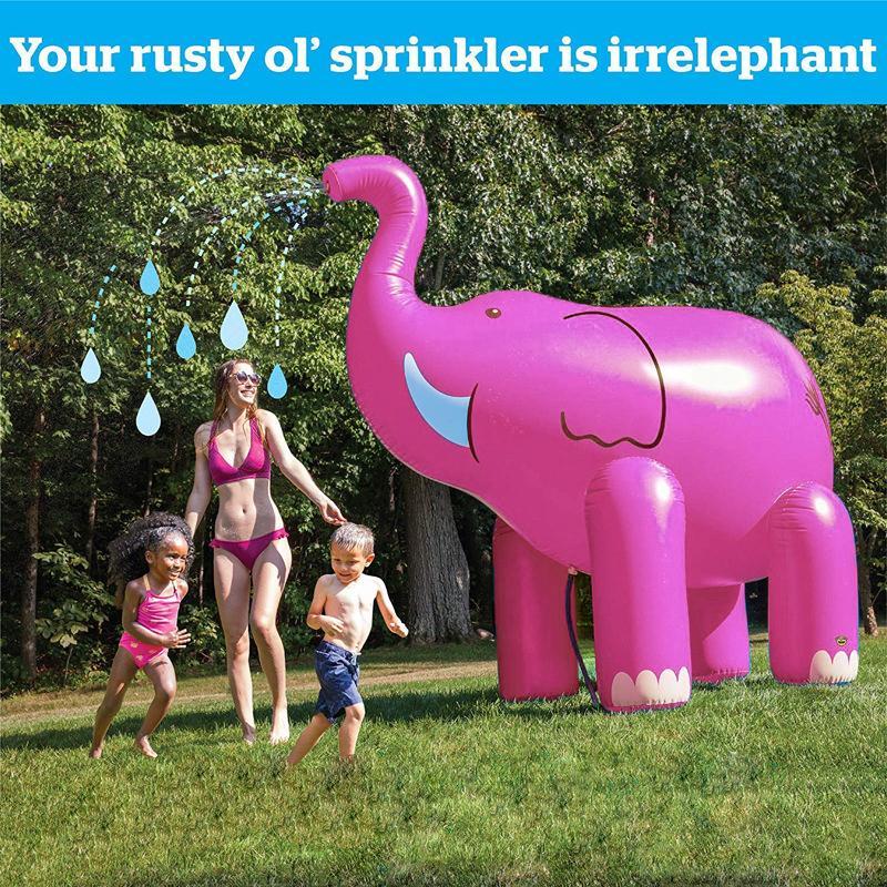 Pink Elephant Inflatable Sprinkler