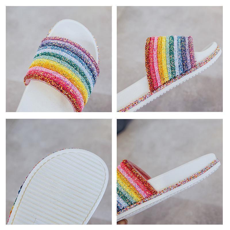 Rainbow Slipper