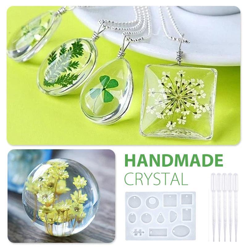 Handmade Crystal Glue Mold Set