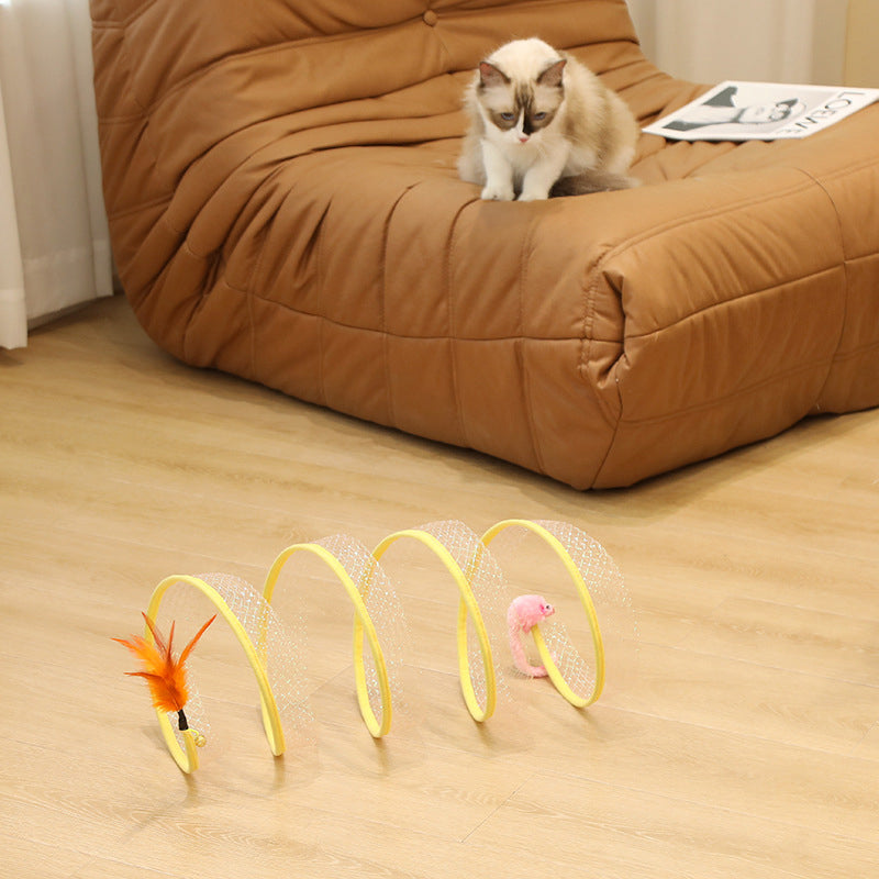 Folded Cat Tunnel Toy