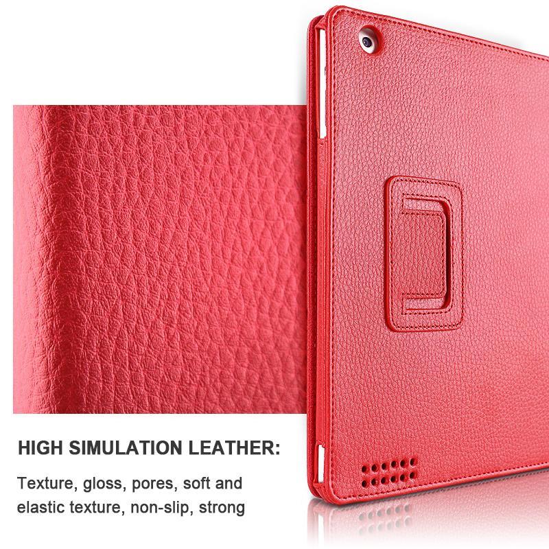 Matte Imitation Leather iPad Cover