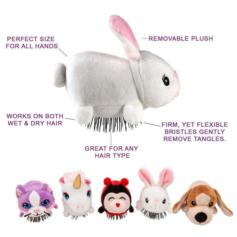 Pets Hair Comb The Detangling Brush in a Plush