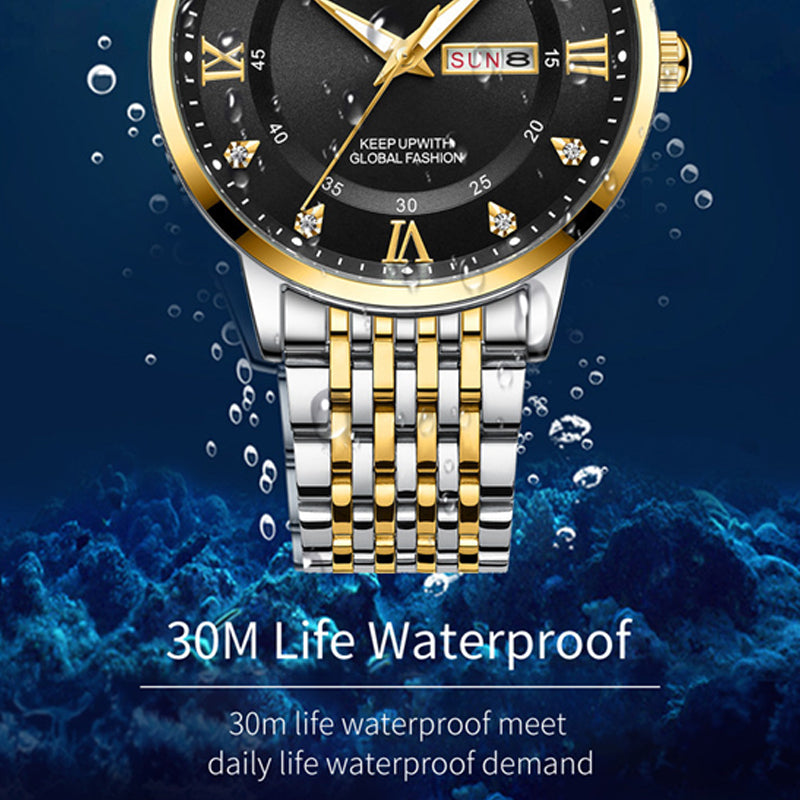 Men's Waterproof Luminous Watch