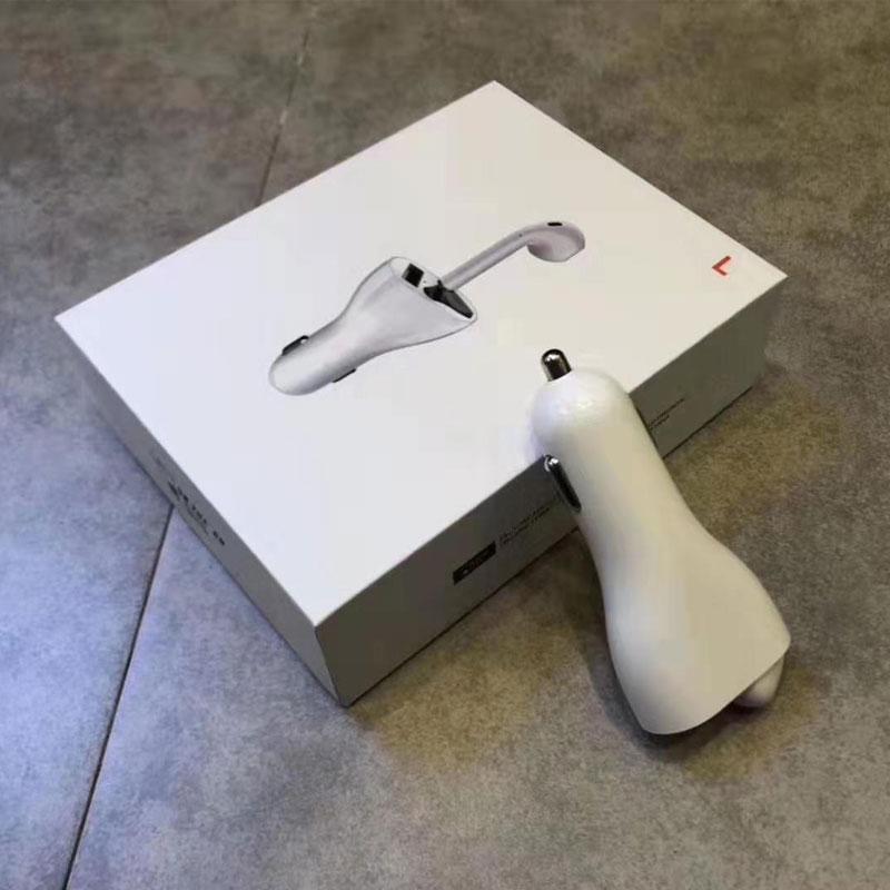 2 in 1 Bluetooth Headset USB Car Charger
