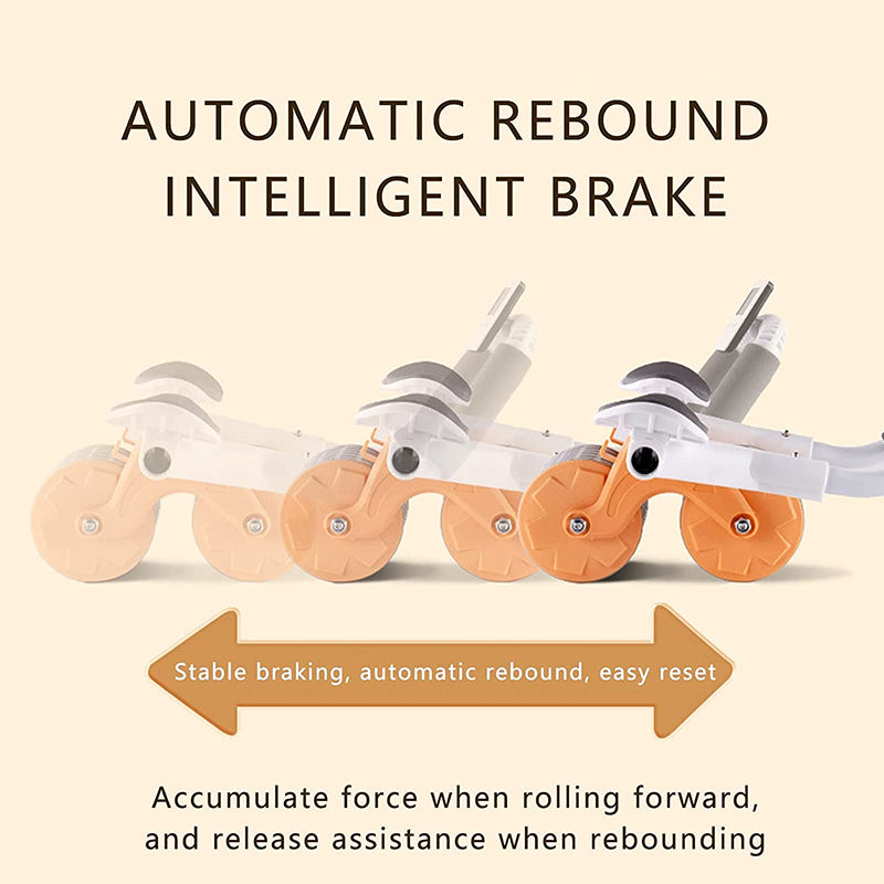 🔥🔥Clearance sale🔥🔥-AUTOMATIC REBOUND ABDOMINAL WHEEL