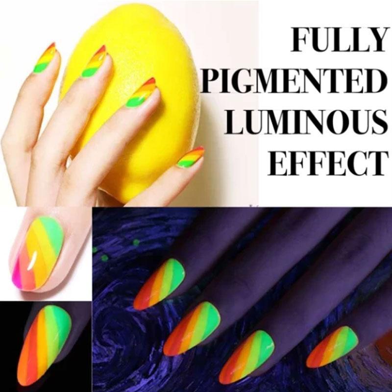 Luminous Neon Nail Gel
