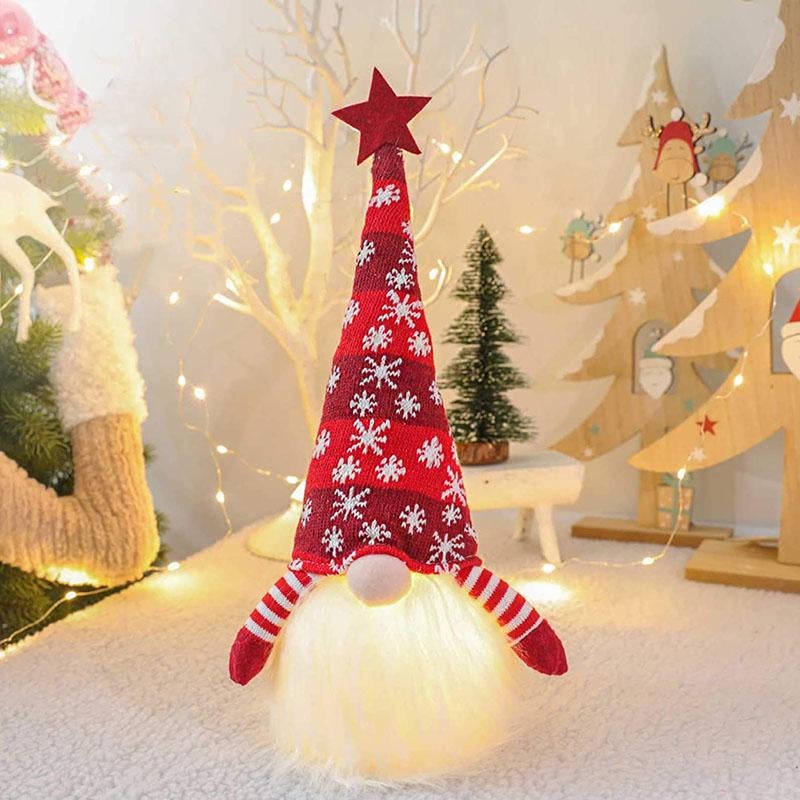 Christmas Decoration Glowing Gnome