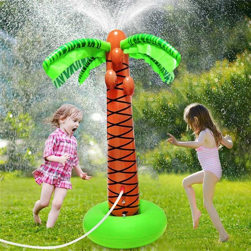 Inflatable Coconut Tree Water Spray Toy