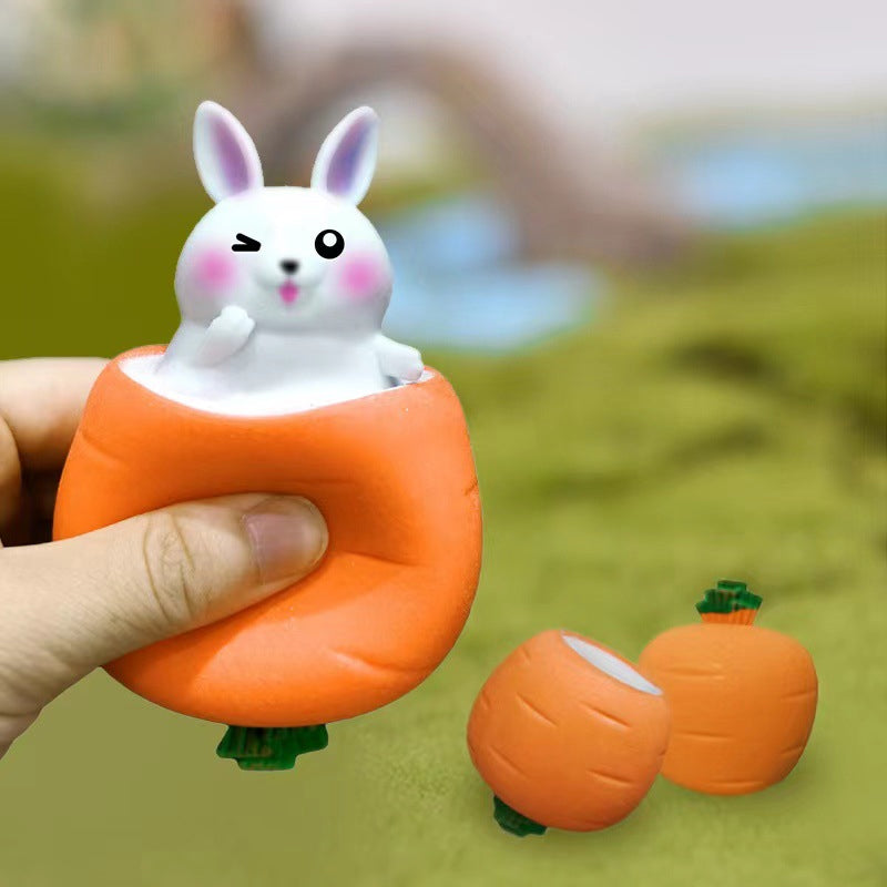 Squeeze Toy Carrot Doll