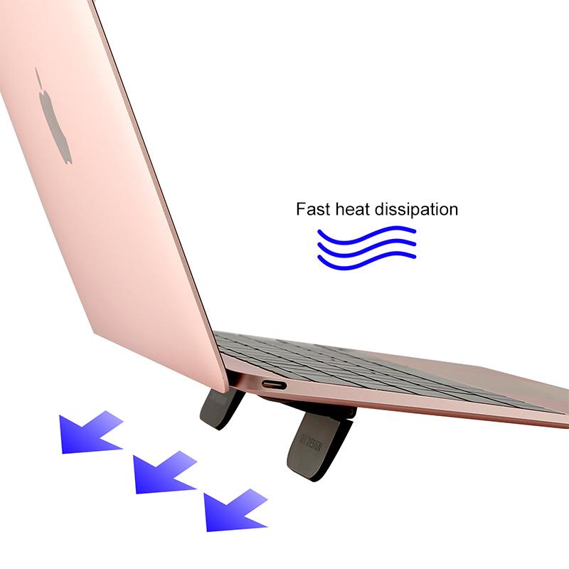 Self-Adhesive Invisible Laptop Stand