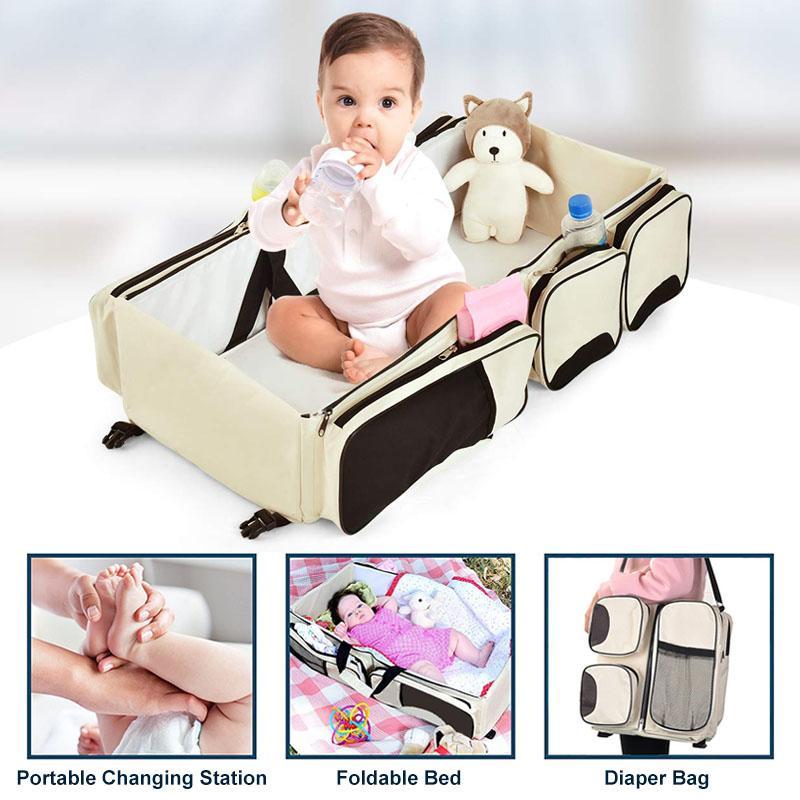 Portable Mummy Bag Folding Baby Cradle