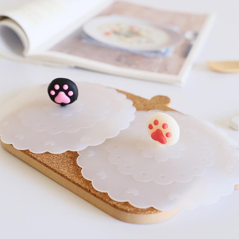 Cartoon Silicone Dustproof Cup Cover