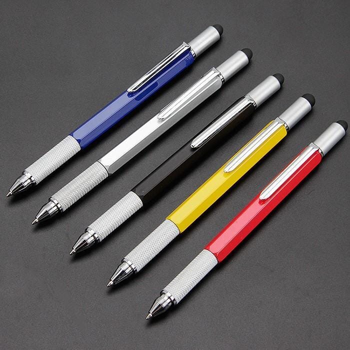 6 in 1 Multi-functional Stylus ballpoint Pen