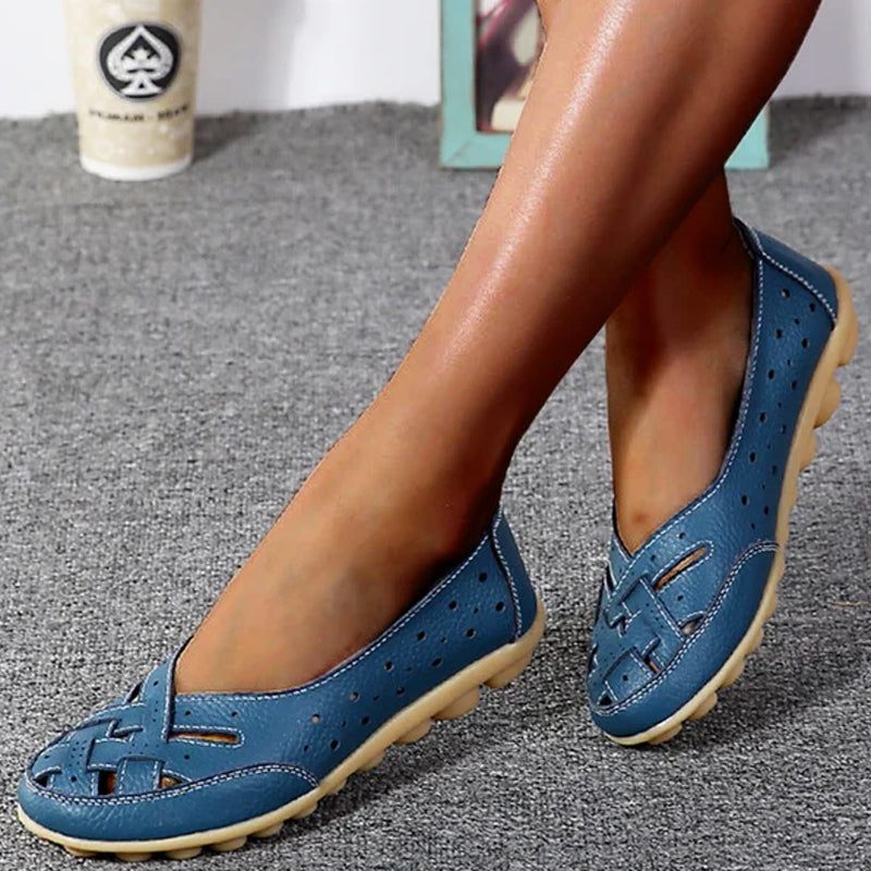 Comfortable and Flexible Leather Shoes for Women