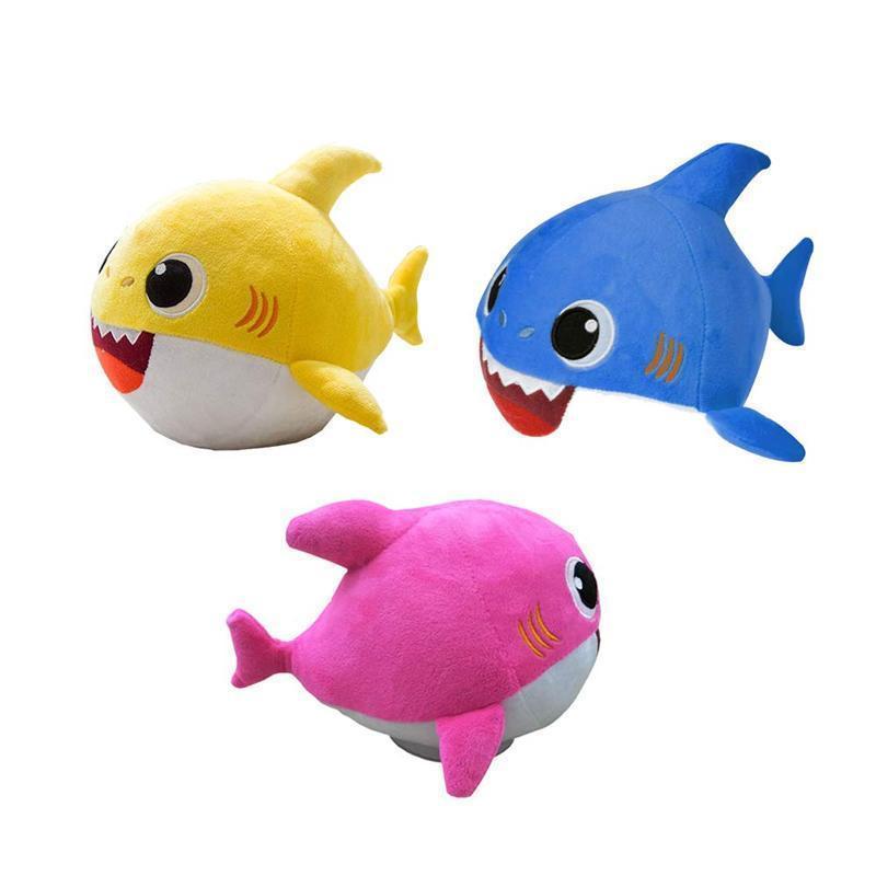 Baby Shark Singing Dancing Doll Stuffed Plush Toy - Perfect Gift for Kids