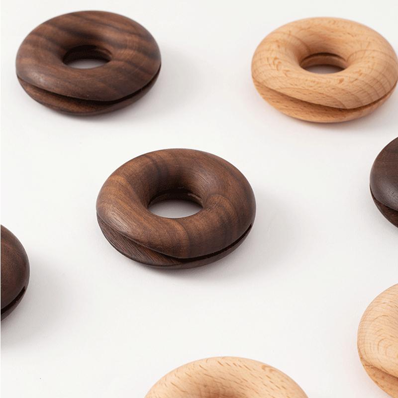 Wooden Donut Sealing Clip