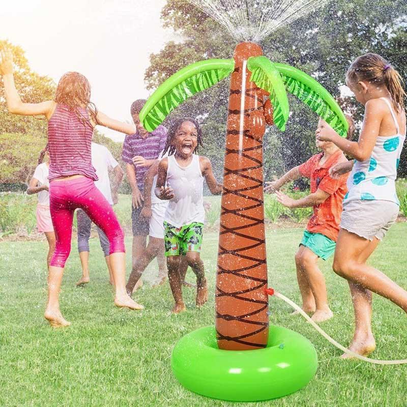 Inflatable Coconut Tree Water Spray Toy