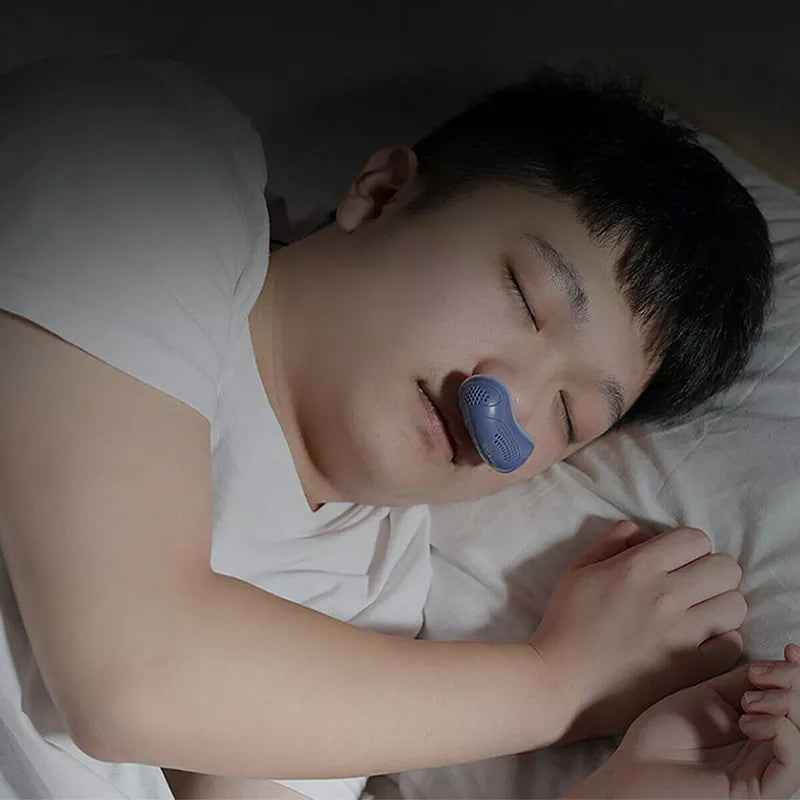 Electric stop snoring device