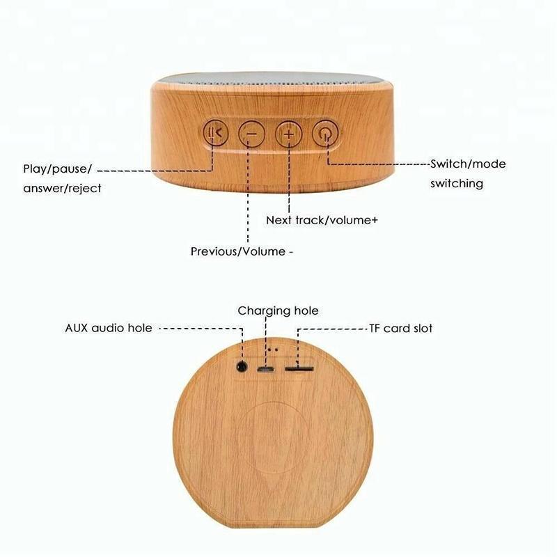 Wood Grain Bluetooth Speaker