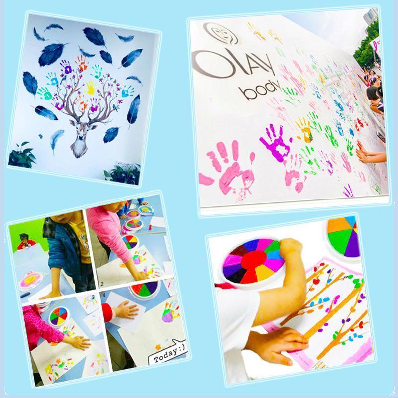🎨Funny Finger Painting Kit