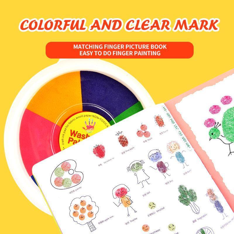 🎨Funny Finger Painting Kit