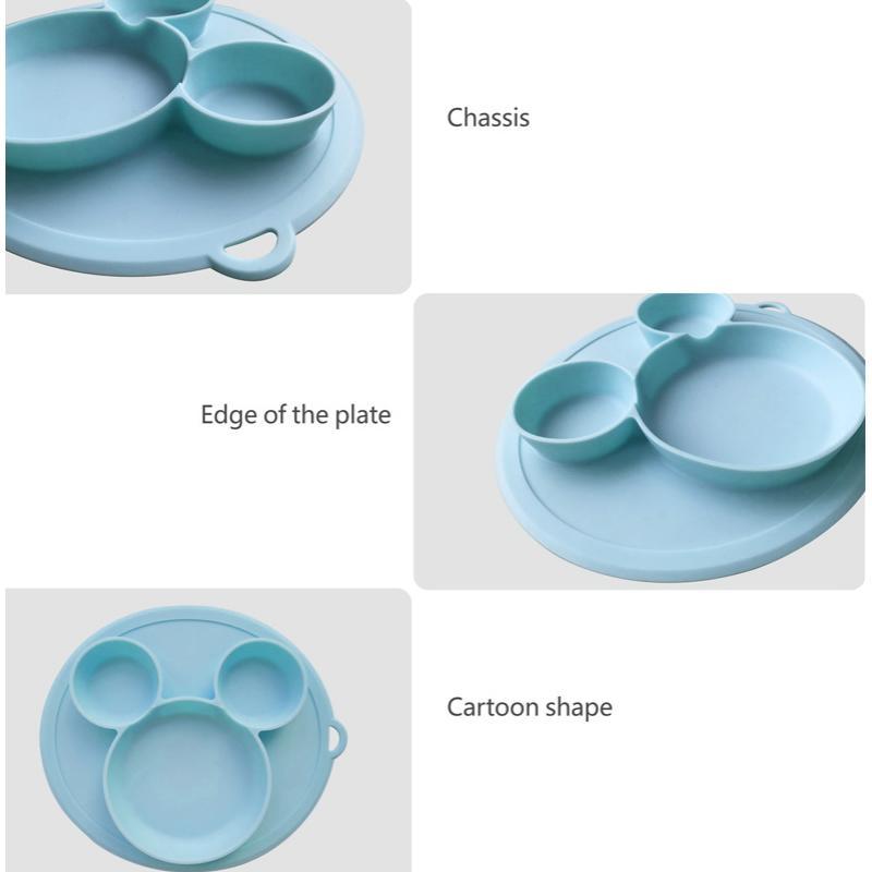 Baby Silicone Plate Kids Bowl