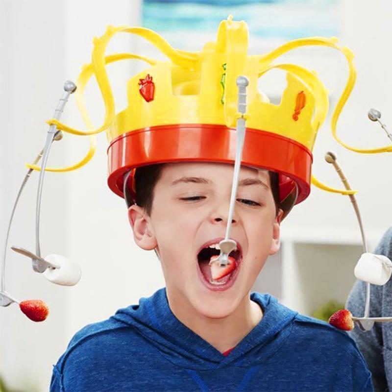 Food Game Hat Funny Tricky Party Crown Type Toys