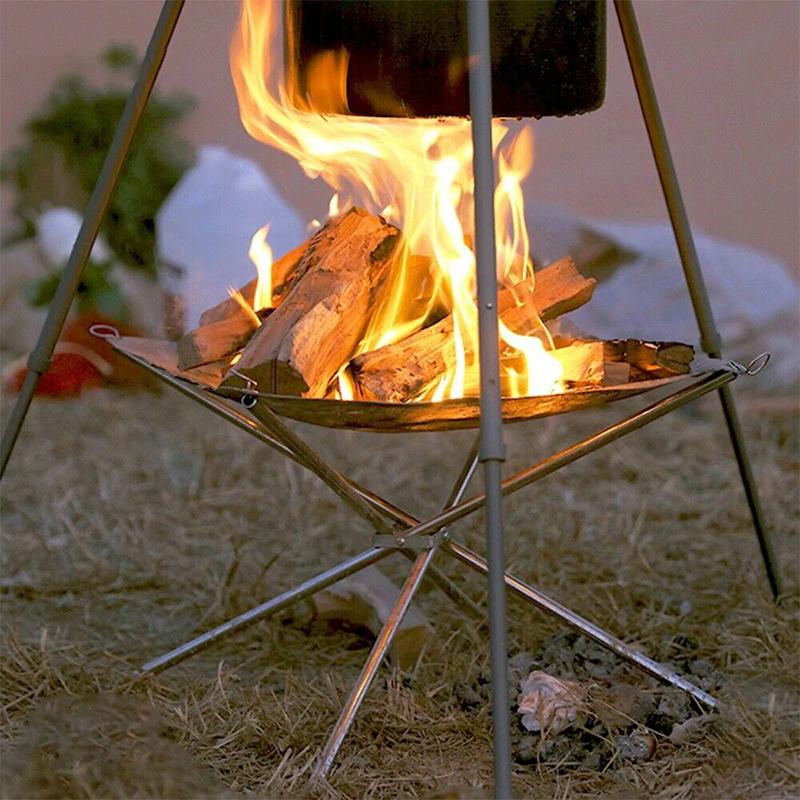 Outdoor Folding Bonfire Rack