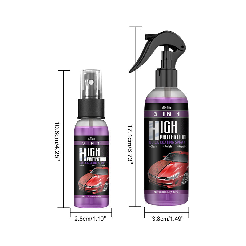 3 in 1 High Protection Quick Car Coating Spray