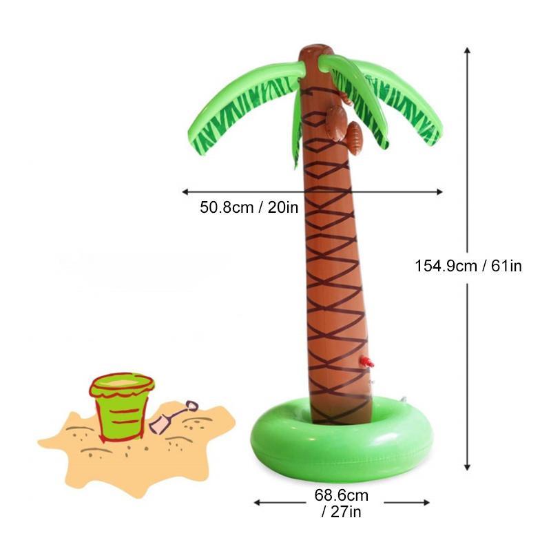 Inflatable Coconut Tree Water Spray Toy